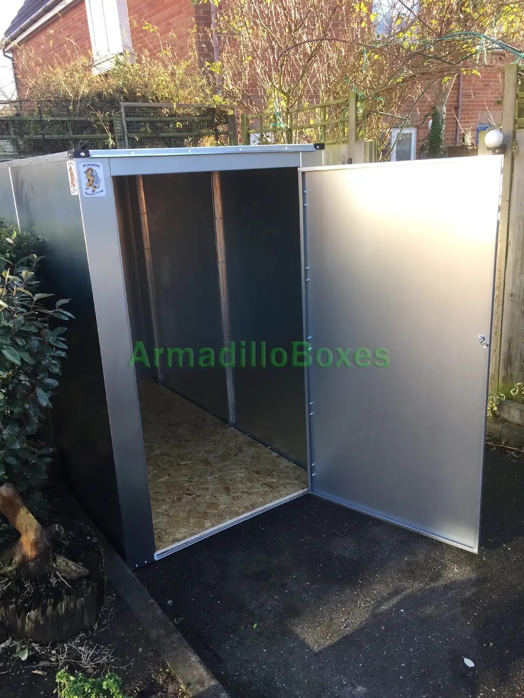 6ft Motorcycle storage shed large motorcycle security motorbike storage scooter shed - Image 7