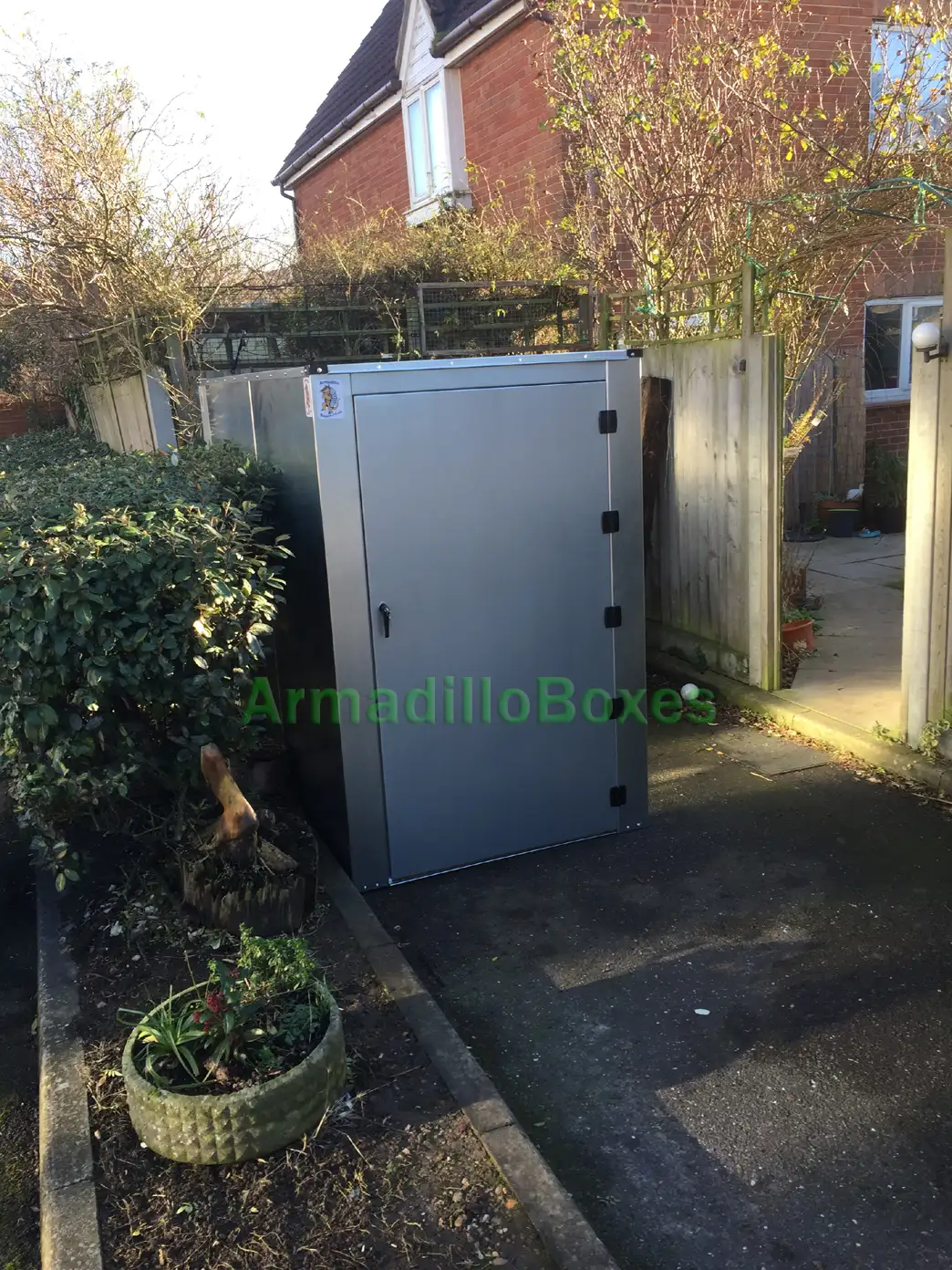 motorbike shed